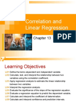 Correlation and Linear Regression