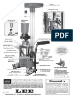 Manual de Instrução Lee Pro 1000