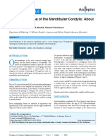 Osteochondroma of The Mandibular Condyle: About A Case