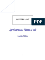 4 - Approche Processus - Methodes Et Outils