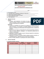 Esquema Sugerido Del Plan de Mejora de Los Aprendizajes 2019 Ugel Angaraes