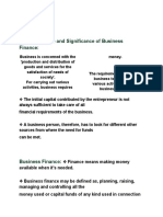 11th Business Studies - Chapter 7 Sources of Business Finance