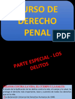 Diapositivas Derecho Penal Especial - 2019-B - Delitos Cuerpo y La Salud