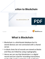 Introduction To Blockchain