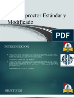 Ensayo Proctor Estándar y Modificado