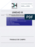 Trabajo de Campo y Preparacion de Datos