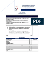 Evaluación 1ro. de Secundaria