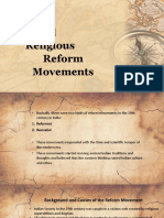 Social and Religious Reform Movements