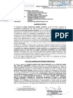 Tercer Juzgado de Investigación Preparatoria Corte Superior de Justicia de Tacna