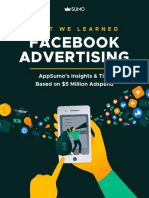 What AppSumo Learned Facebook Advertising