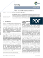 Organic & Biomolecular Chemistry: A Review: Microrna Detection Methods