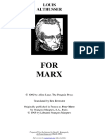 Louis Althusser, Ben Brewster - For Marx (1985, Verso)