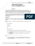 MPC 103 Identical Replacement Engines (MARPOL Annex VI Regulation 13) MPC 103