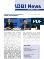 ADBI News: Volume 5 Number 1 (2011)