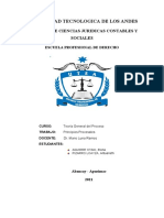 Los Principios Procesales - Teoria General Del Proceso