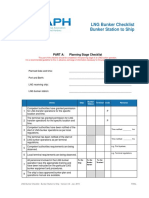 Iaph LNG Bunker Checklist Bunker Station To Ship Final v3.6 Incl Guidelines