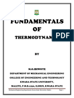 Fundamentals of Thermodynamics