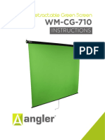 Angler Chroma Green Retractable Background (6.9 X 9.9')