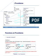 Algorithmique - Fonctions Et Procédures