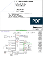 Dell Inspiron 14z-5423 Wistron DMB40 (BMW-Z4-DIS) 11289-1 Schematics