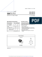 40L40CW 40L45CW: Schottky Rectifier 2 X 20 Amps