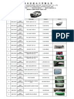 List For Chery Arrizo 5