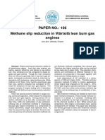 Jarvi 2010-Methane Slip Reduction in Wartsila Lean Burn Gas Engines