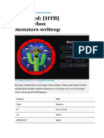 (HTB) Hackthebox Monitors Writeup