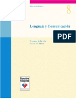 Lenguaje y Comunicacion 8°