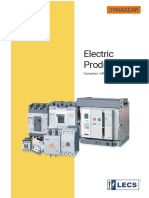 Electric Products: Contactors / MPCB / MCCB / ACB