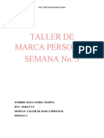 Taller de Marca Personal Semana 3