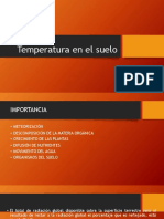 Temperatura en El Suelo