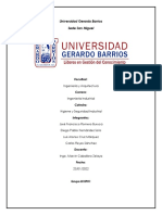 Tarea Semana 1 - Conceptos de Higiene y Seguridad Industrial