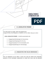 (Pub Corp) Legislative and Corporate Powers