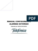 Configuración y Cableado de Alarmas Externas Huawei