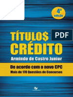 Titulos de Credito - 4a Edicao - Armindo de Castro