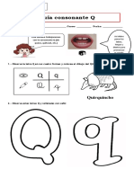 Guía Consonante Q