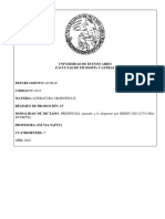 0515 Literatura Argentina II Saitta - 0