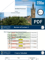 UESTC 2004: Embedded Processor: Dr. Yao Sun University of Glasgow