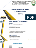 Presentaciones de Finanzas