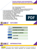 Ekc500 Science and Engineering RESEARCH METHODOLOGY (2021/2022)