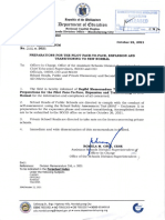 Do Memo No. 350 S. 2021. Preparation For The Pilot Face To Face Expansion and Transitioning To New Normal