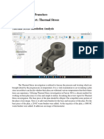 John Mathew B. Francisco Laboratory Report: Thermal Stress