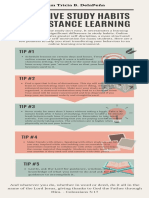 Infographic (Effective Study Habits)