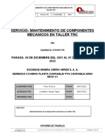 Informe de Trabajo Seguro en Taller TRC