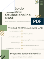 Atuação Do Terapeuta Ocupacional No Nasf