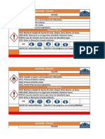 Rotulos para Las Sustancias Quimicas.