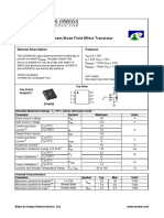 AON6410 N-Channel Enhancement Mode Field Effect Transistor: Features General Description