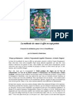 Ritualité Méditation - Dalai-Lama - La Base de La Méthode de Cause À Effet en Sept Points (Technique de Méditation)