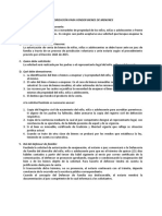 Autorizacion para Vender Bienes de Menores